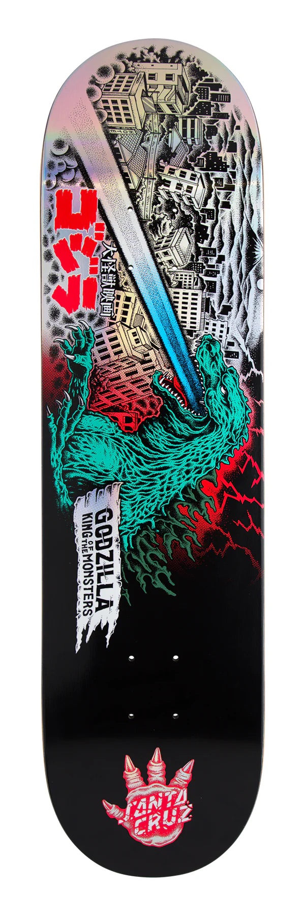 Santa Cruz x Godzilla O’Brien Reaper Deck 8.25