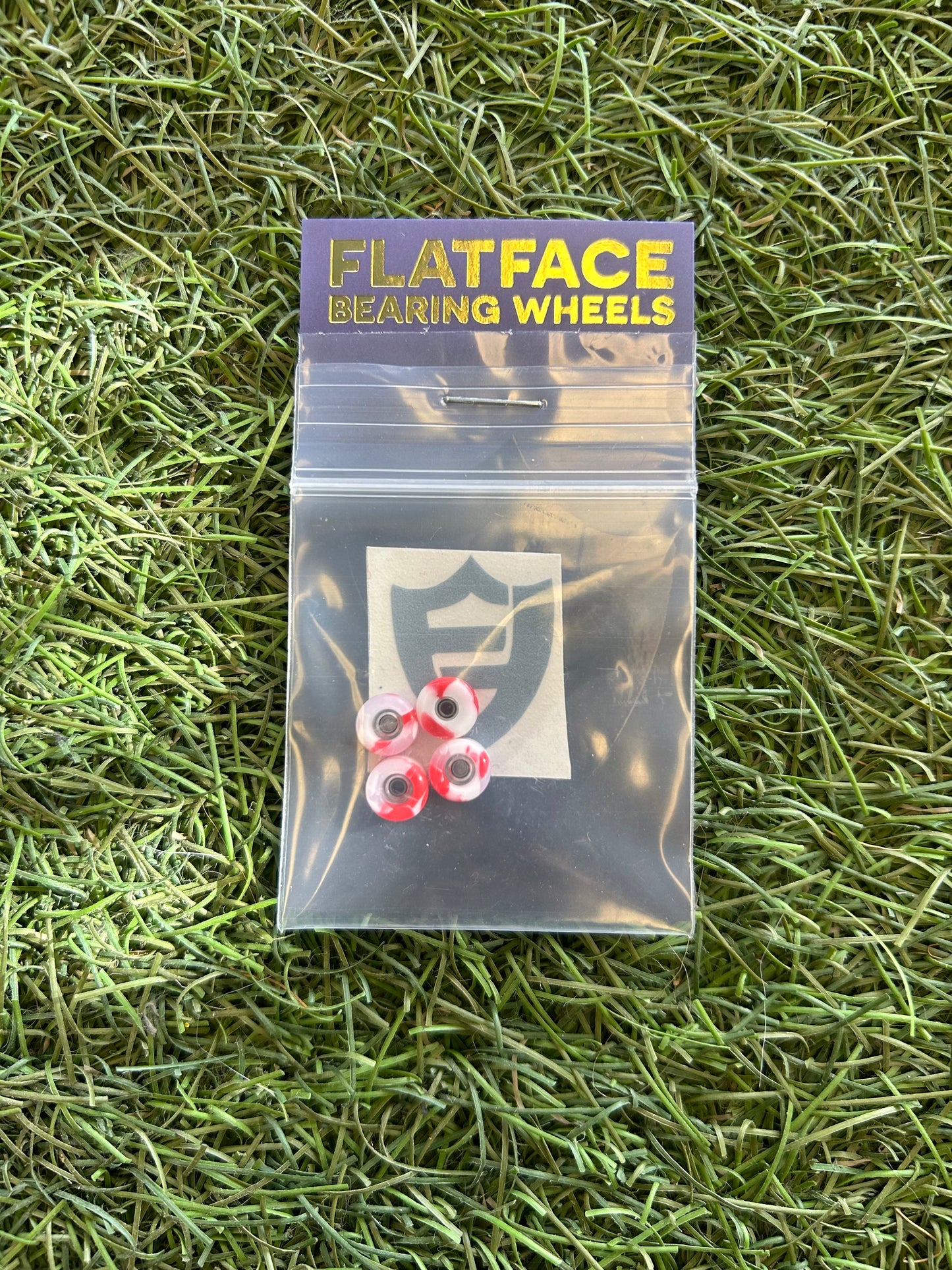 Flatface Fingerboards Limited Edition Peppermint Candy BRB Edition Wheels